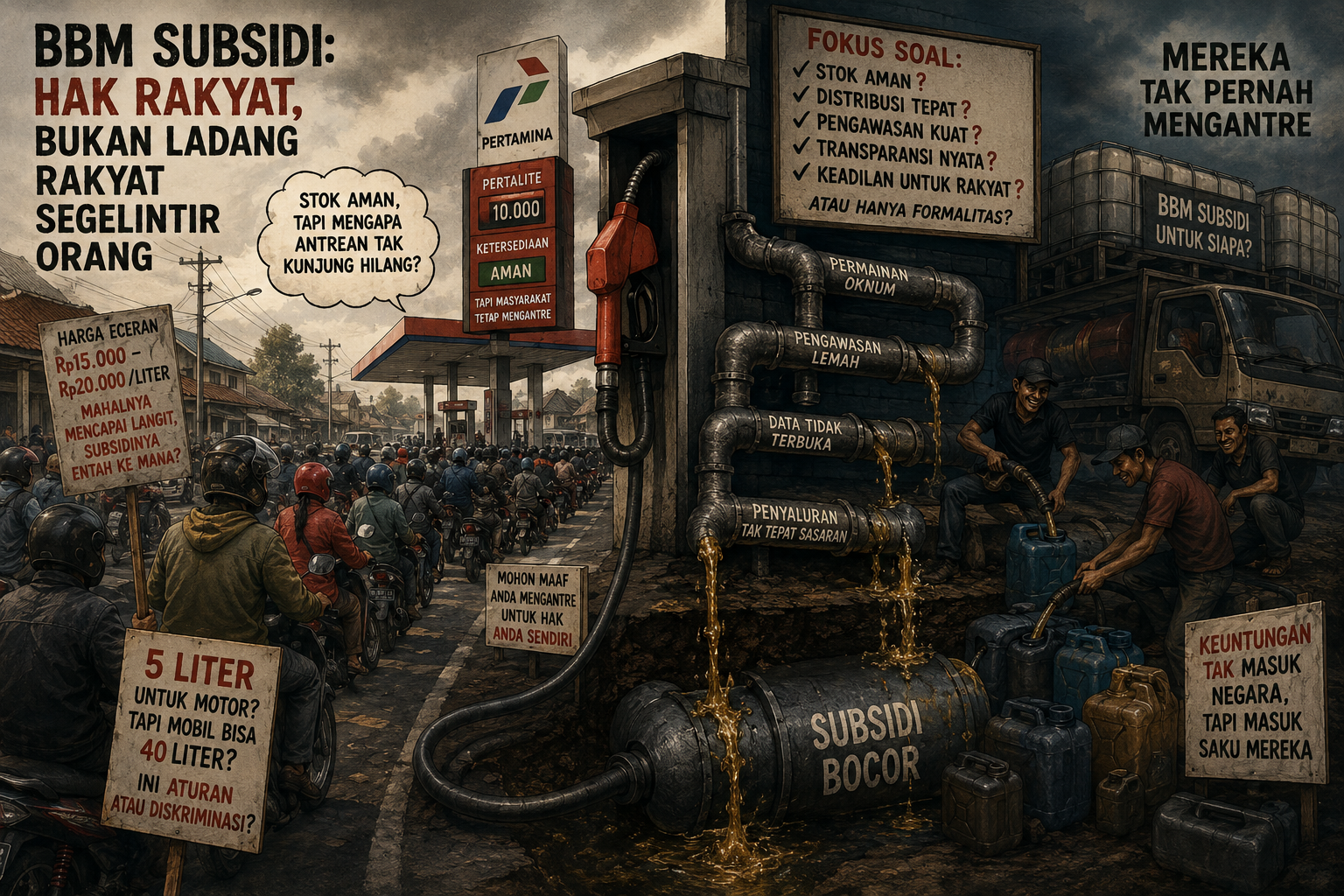 Ilustrasi Polemik SPBU 24.333.161